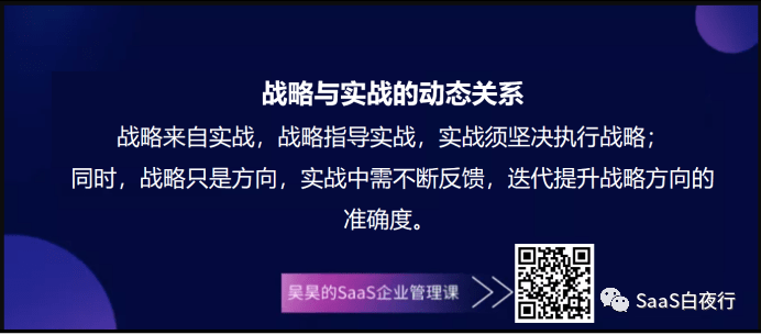 SaaS创业蹊径图：战略与实战的动态关系