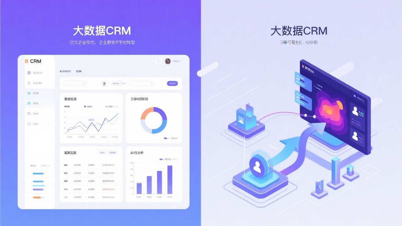 大数据客户治理系统与古板CRM的焦点区别