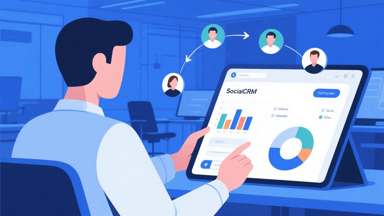 社交CRM系统的10个要害技巧，，，，，，，助你快速上手