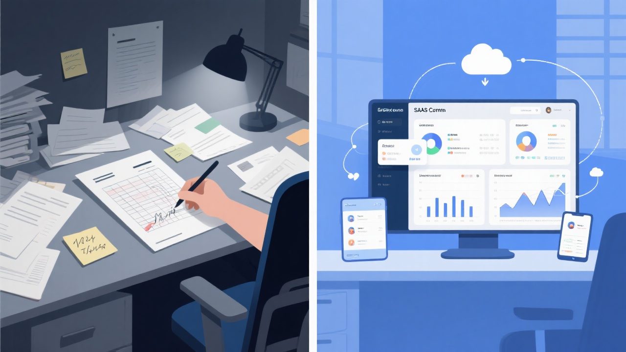 SaaS CRM软件与古板要领的焦点区别