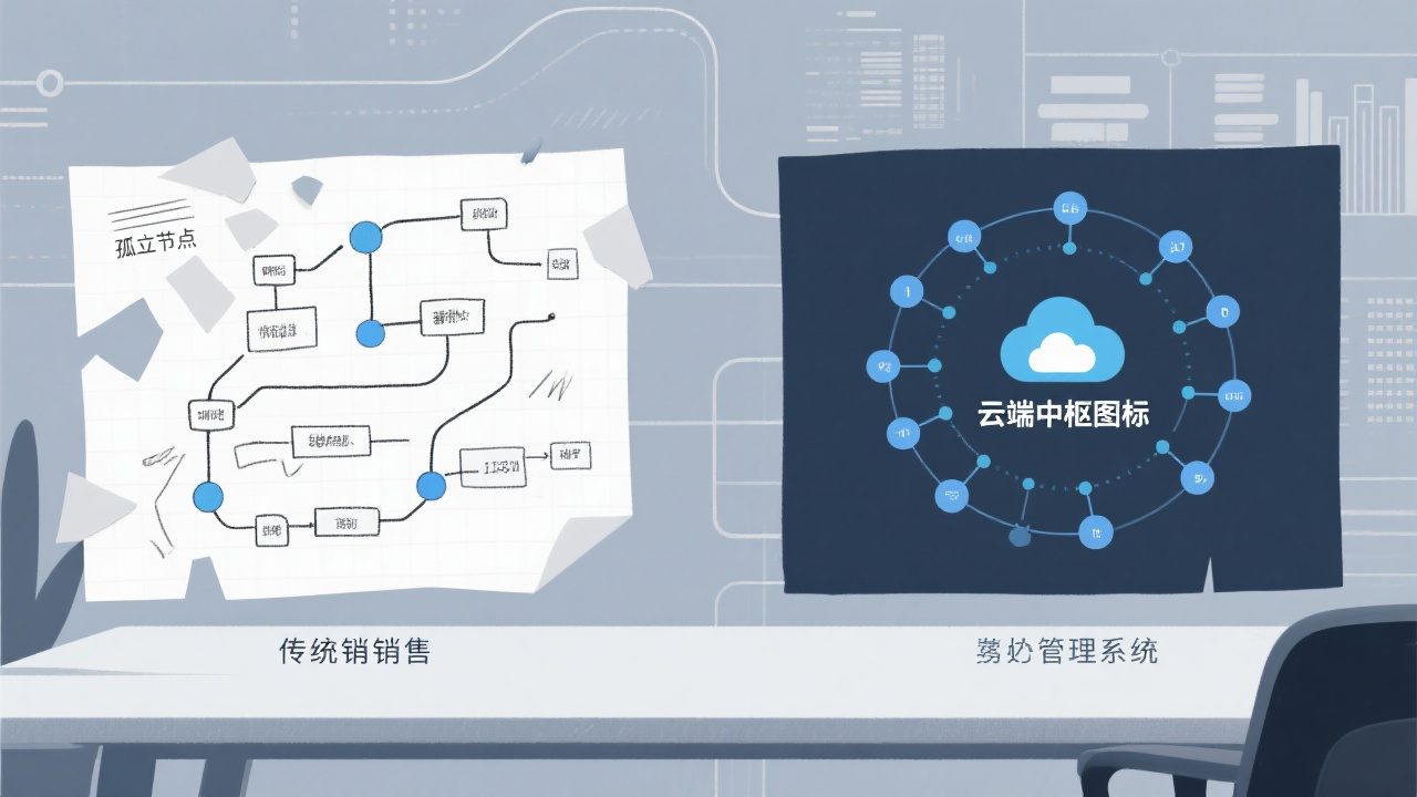 销售渠道治理系统与古板要领的焦点区别