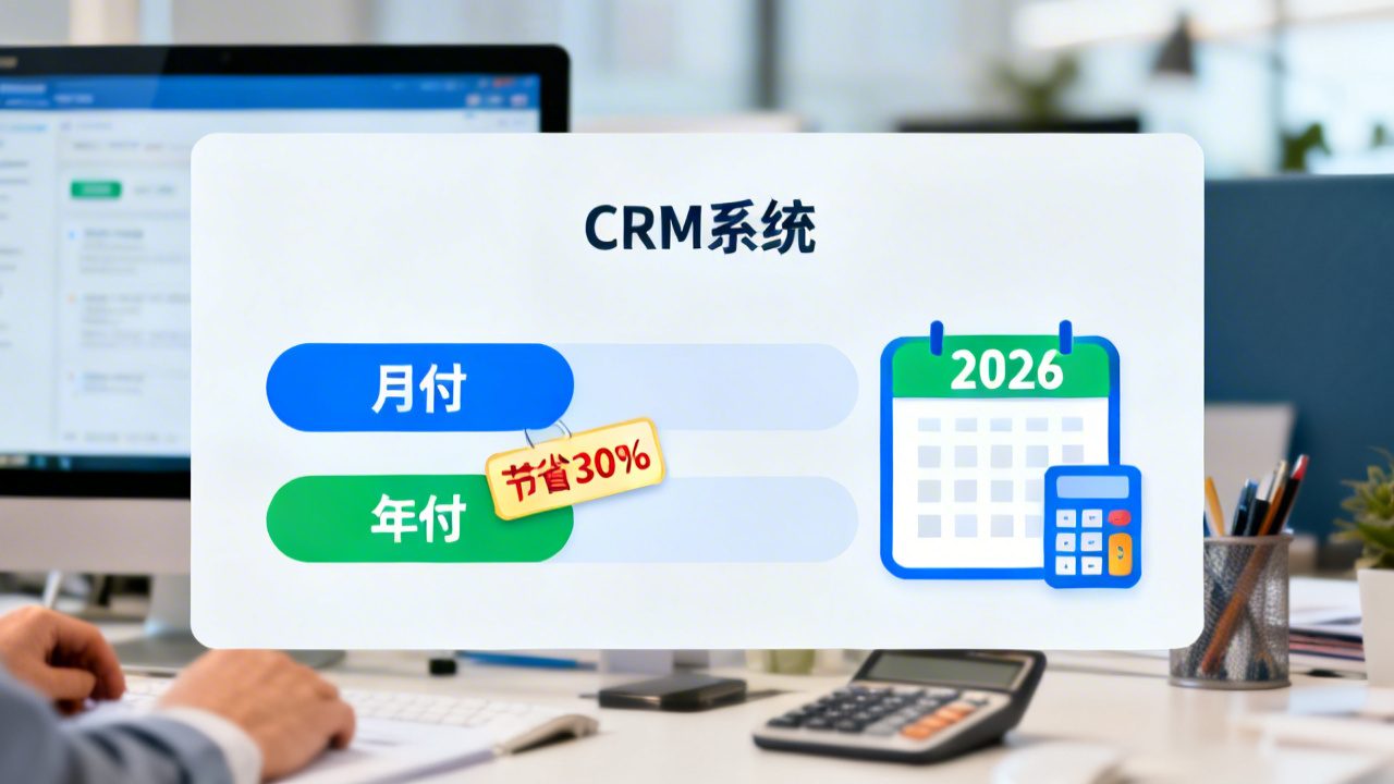 月付照旧年付？？？？？2026年CRM系统付费方法省钱技巧