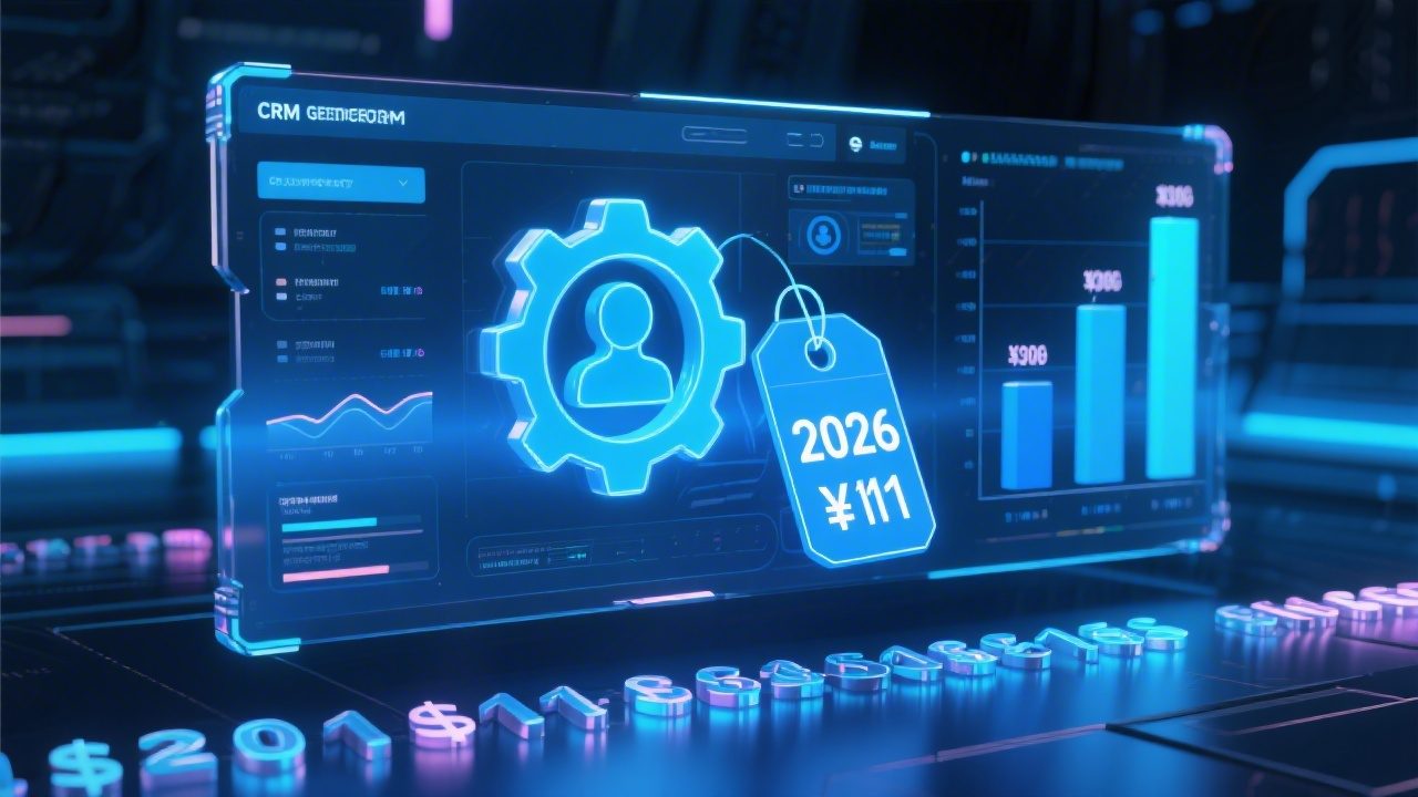 海内CRM系统价钱全揭秘：2026年最新报价与性价比剖析