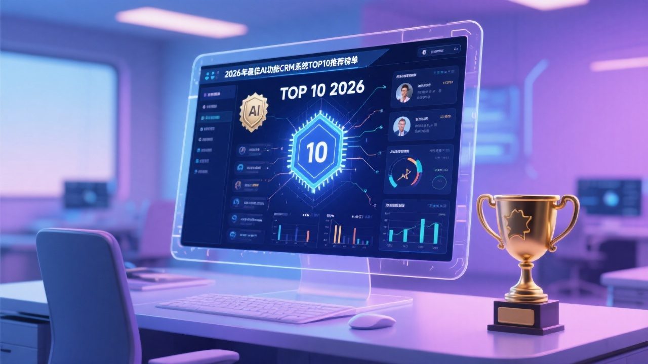 2026年最佳AI功效CRM系统TOP10推荐榜单