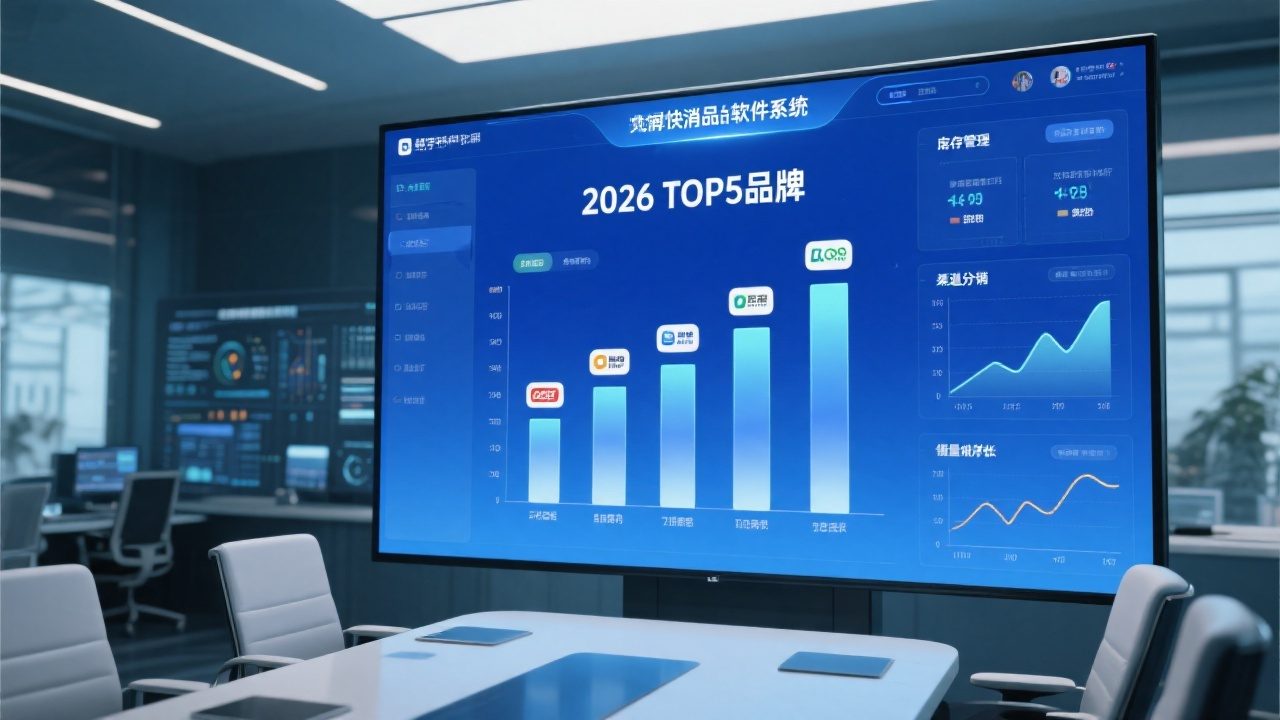 快消品系统软件实验乐成案例：2026年TOP5品牌