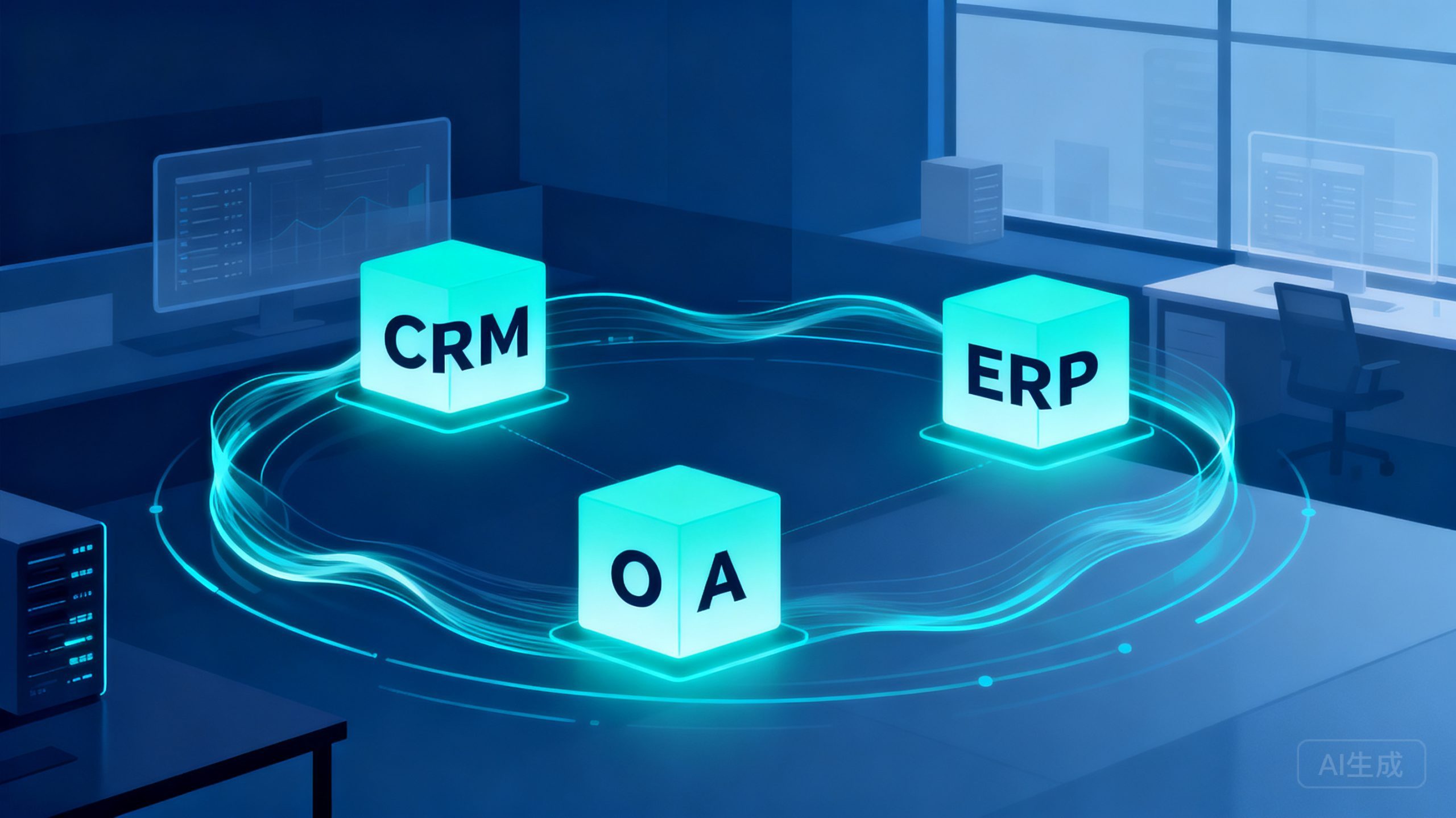 企业级CRM怎样与ERP、OA无缝对接？？？？？？？？2026年中大型系统集成计划