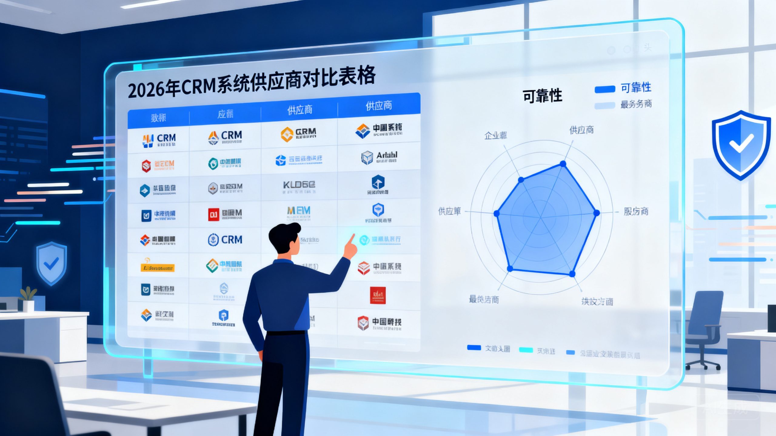 大中企业CRM系统供应商比照：2026年哪家服务更靠谱？？？？？？？？