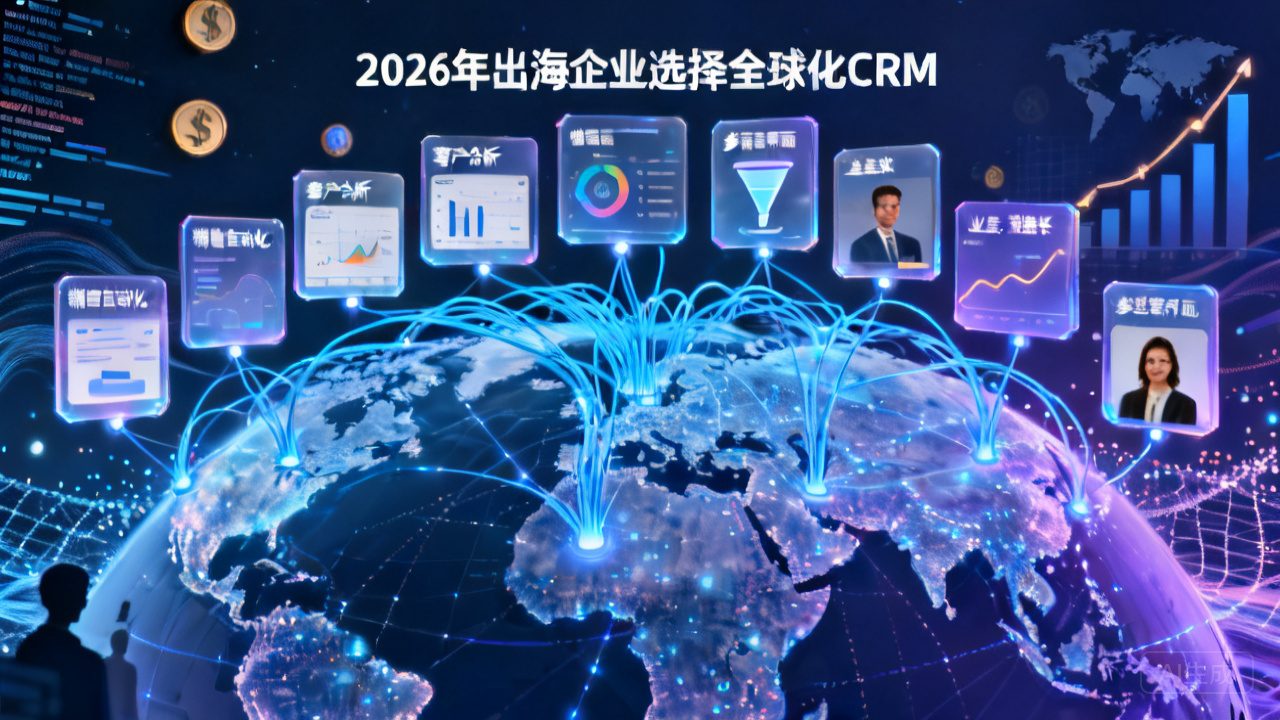 2026年出海企业CRM怎么选。。。。。？？？？？支持全球化结构的大中型10款CRM盘货