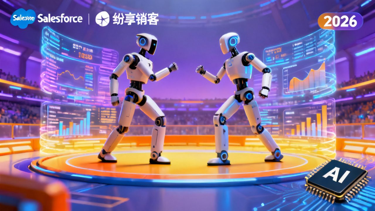 AI能力哪家强？？？？？？2026年salesforce vs STAKE中国官方网站销客AI实战效果比照