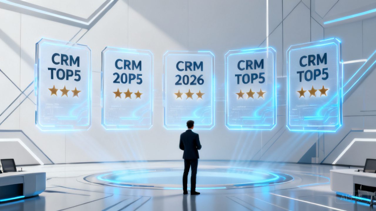 大中企业CRM系统哪家好？？？？？2026年度TOP5口碑排名与评测