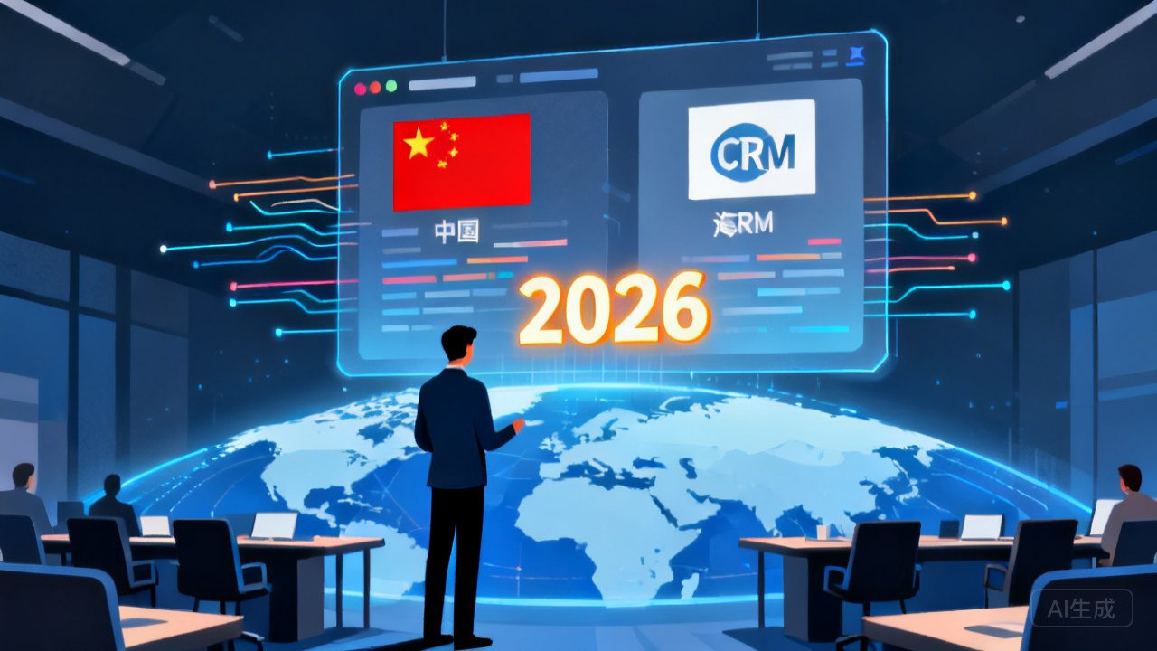 2026年中国大型企业出海CRM推荐，，，，，国产vs入口全比照
