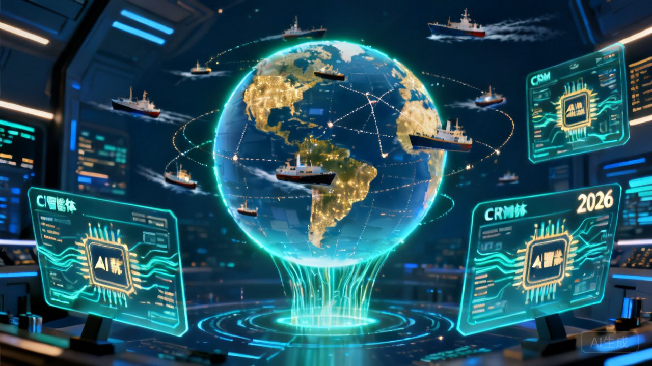 大型出海企业CRM评测：2026年主流CRM系统AI能力与智能体架构比照