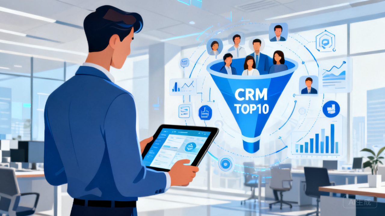 从选型到醒目：海内好用CRM软件TOP10全生命周期指南