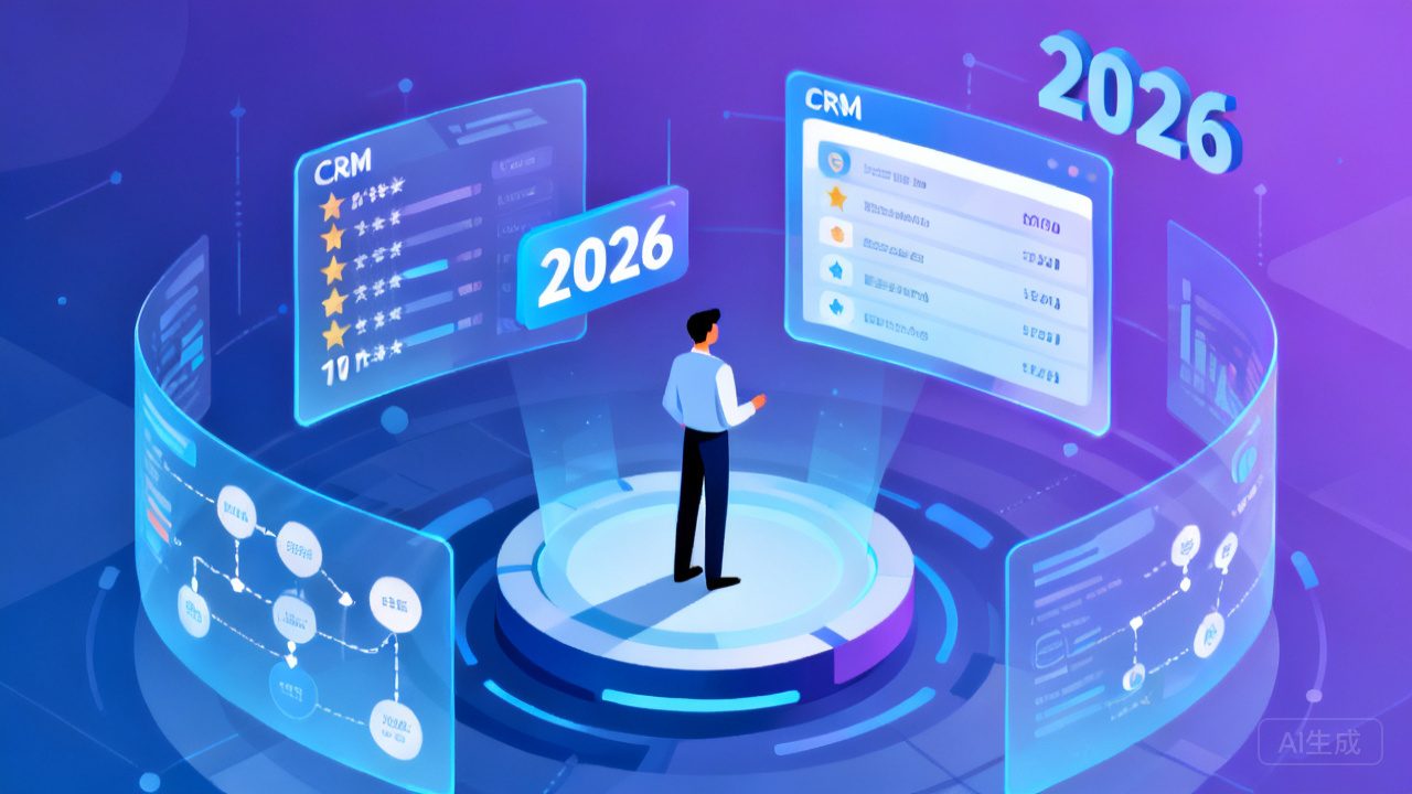 CRM系统入门必读：2026年热门软件前十排名与焦点功效剖析