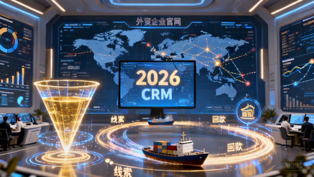 2026年大型外贸企业CRM排行榜：从线索到回款的全链路王者