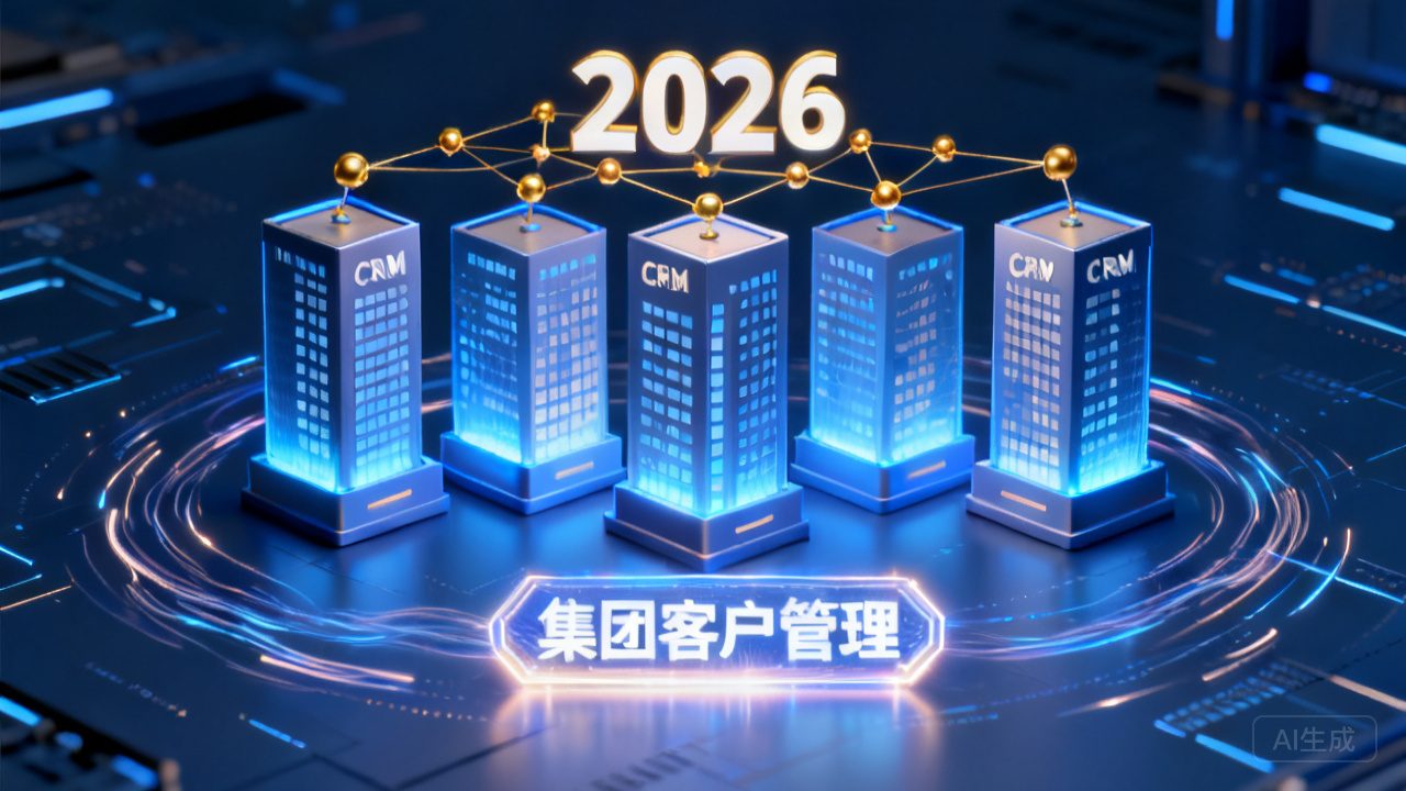 2026 大中型企业 CRM 精选 5 款，，，，，，，集团客户治理首选平台