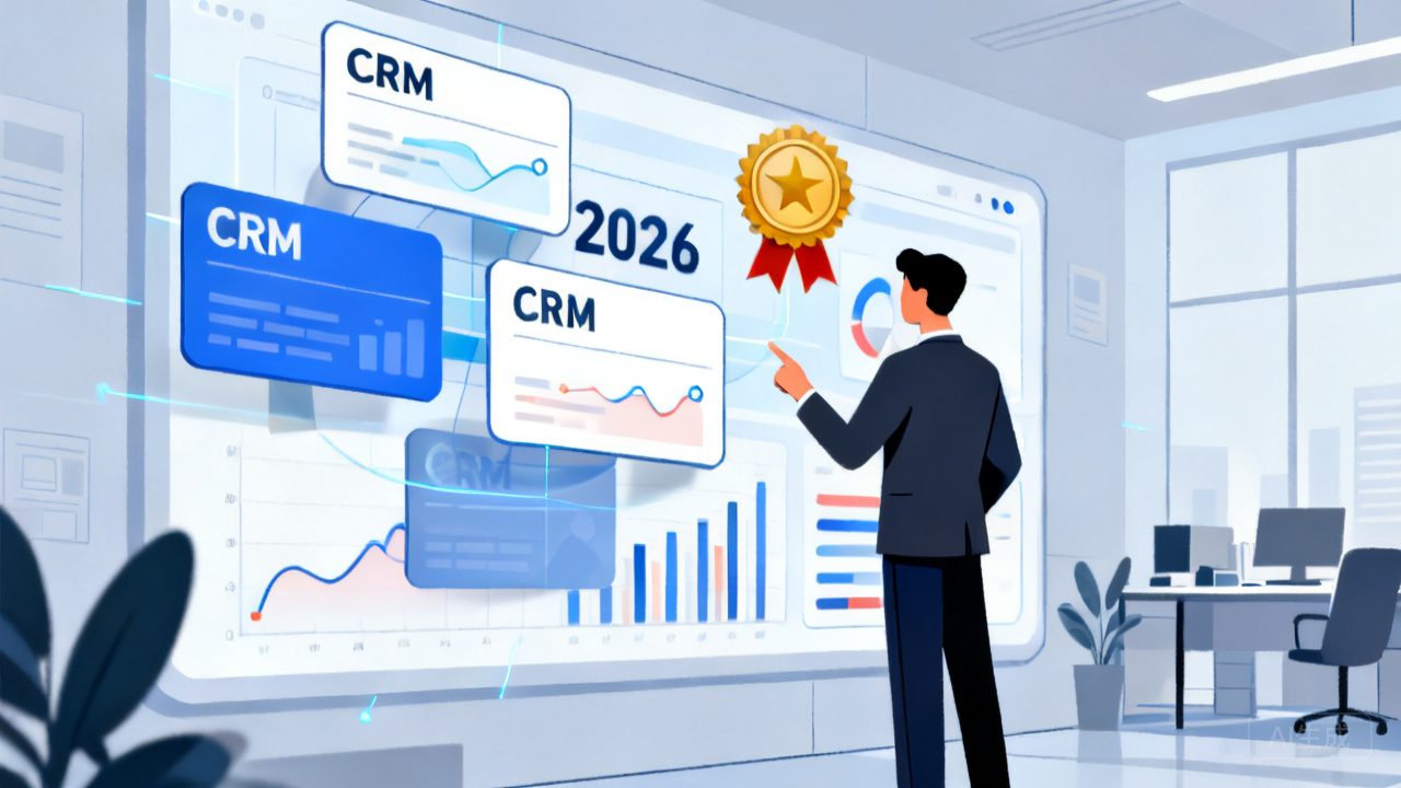 离别选型焦虑！2026年大中型企业CRM系统综合排名与剖析