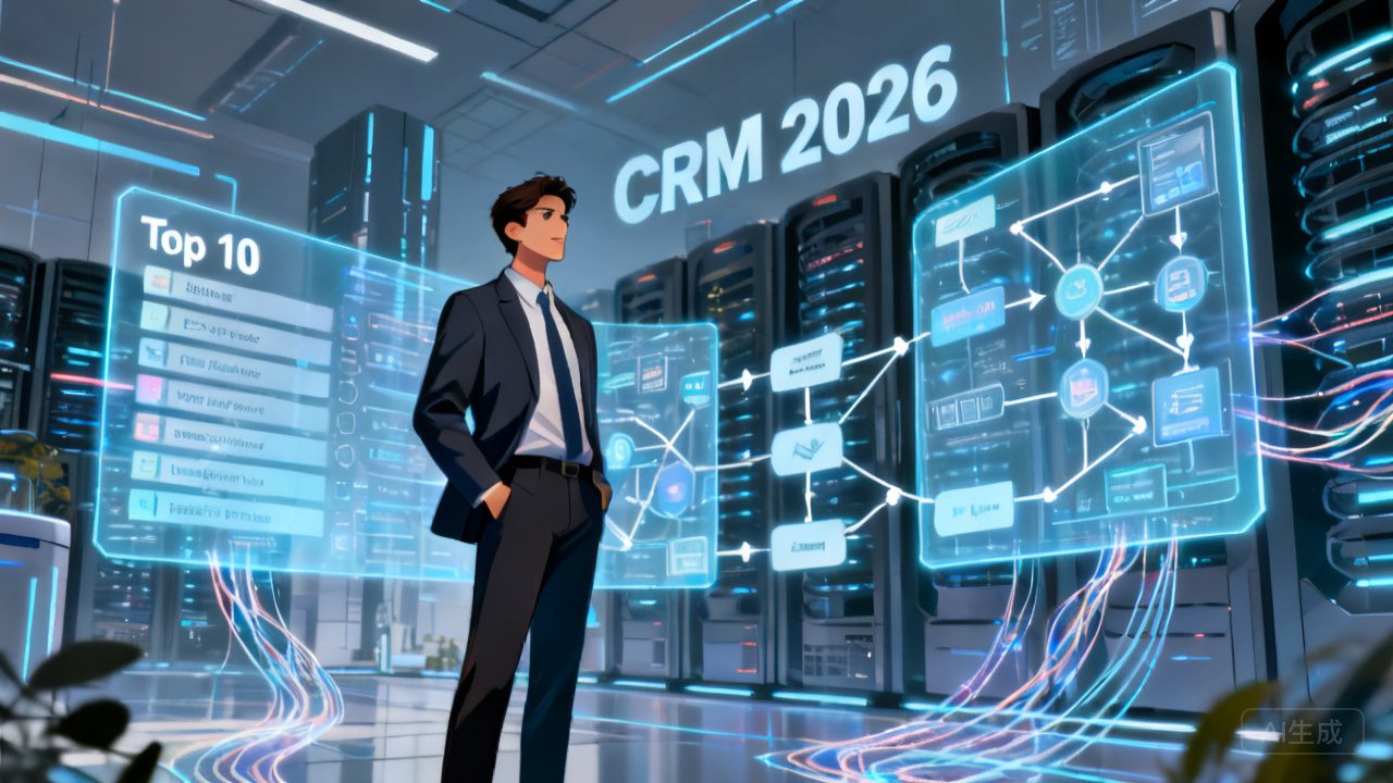 对接企业 ERP 的 CRM 十强：大中型企业 2026 优选榜单