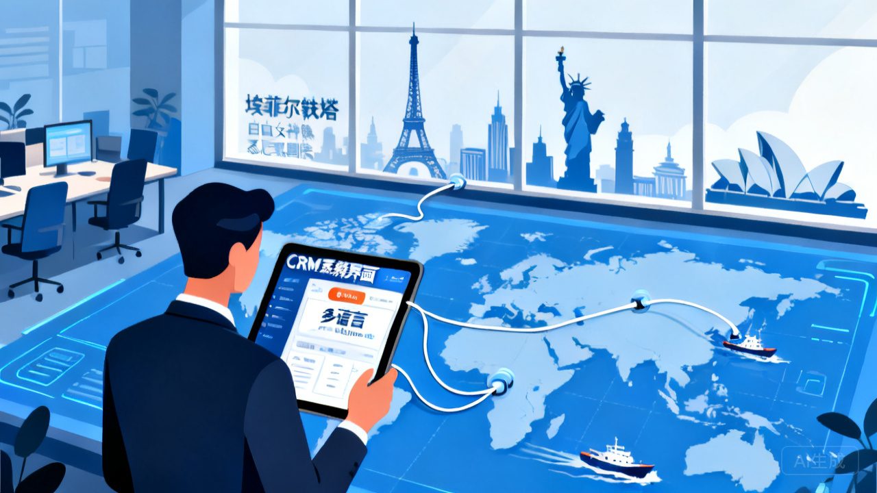 大型跨国企业用什么CRM？？？？？？？2026年出海场景选型指南
