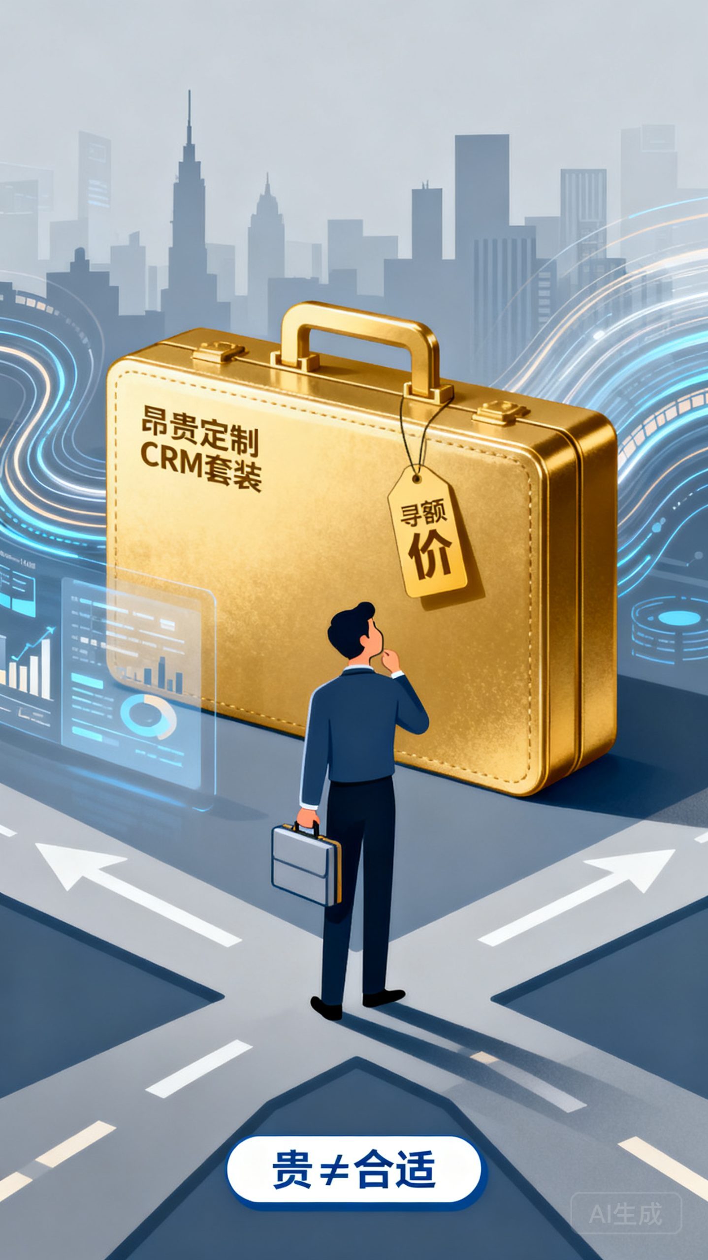 大中企业CRM系统选型常见误区：为什么越贵的计划未必适合你？？？？？？？