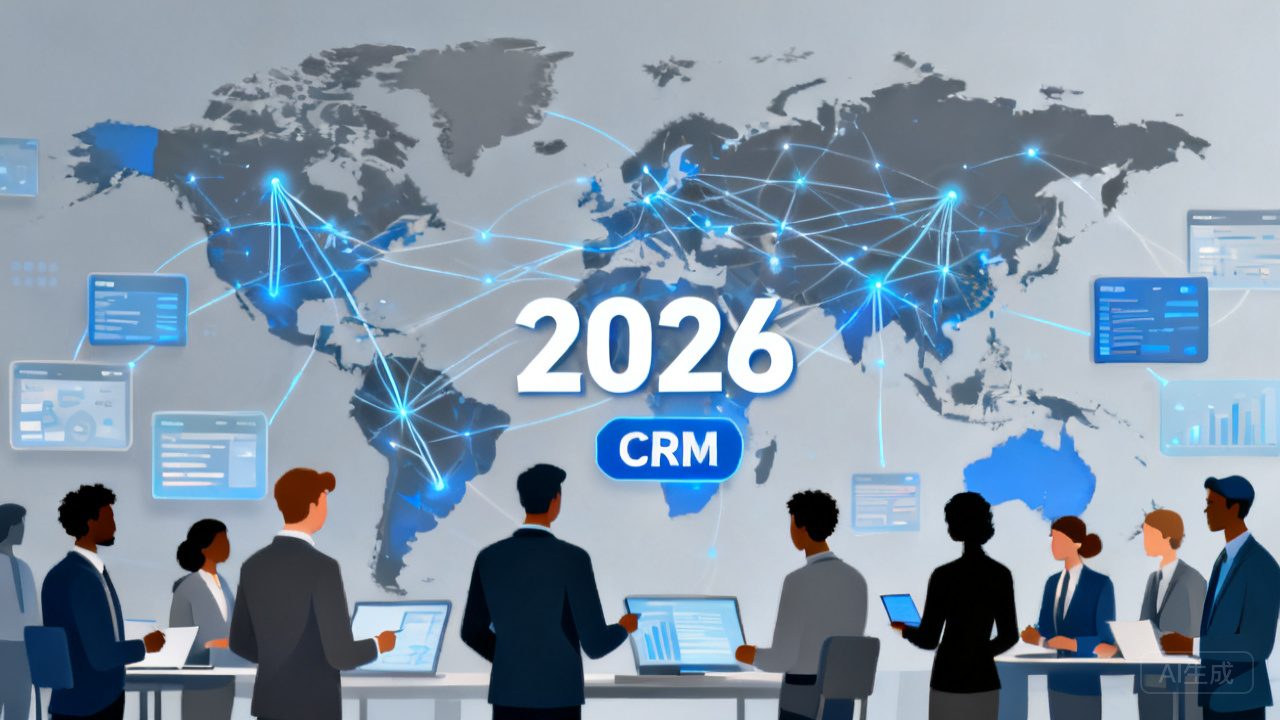 2026年大型出海企业跨区域协同CRM排行榜，，，，，适合全球团队的选型