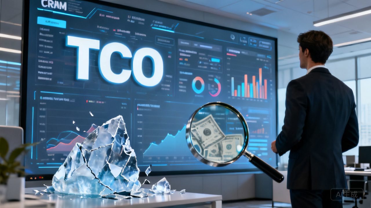 2026年大型企业CRM系统TCO总拥有本钱测评与隐性用度揭秘