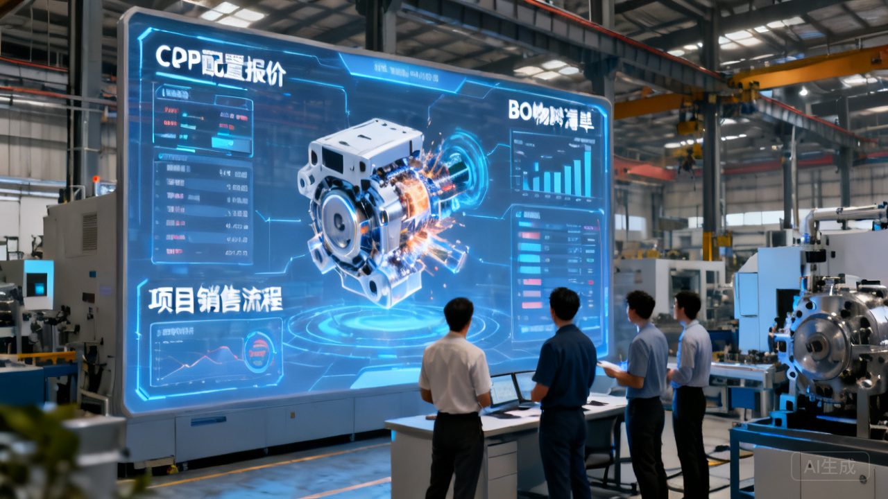 适合大型制造企业的CRM推荐：CPQ+BOM+项目型销售全链路笼罩