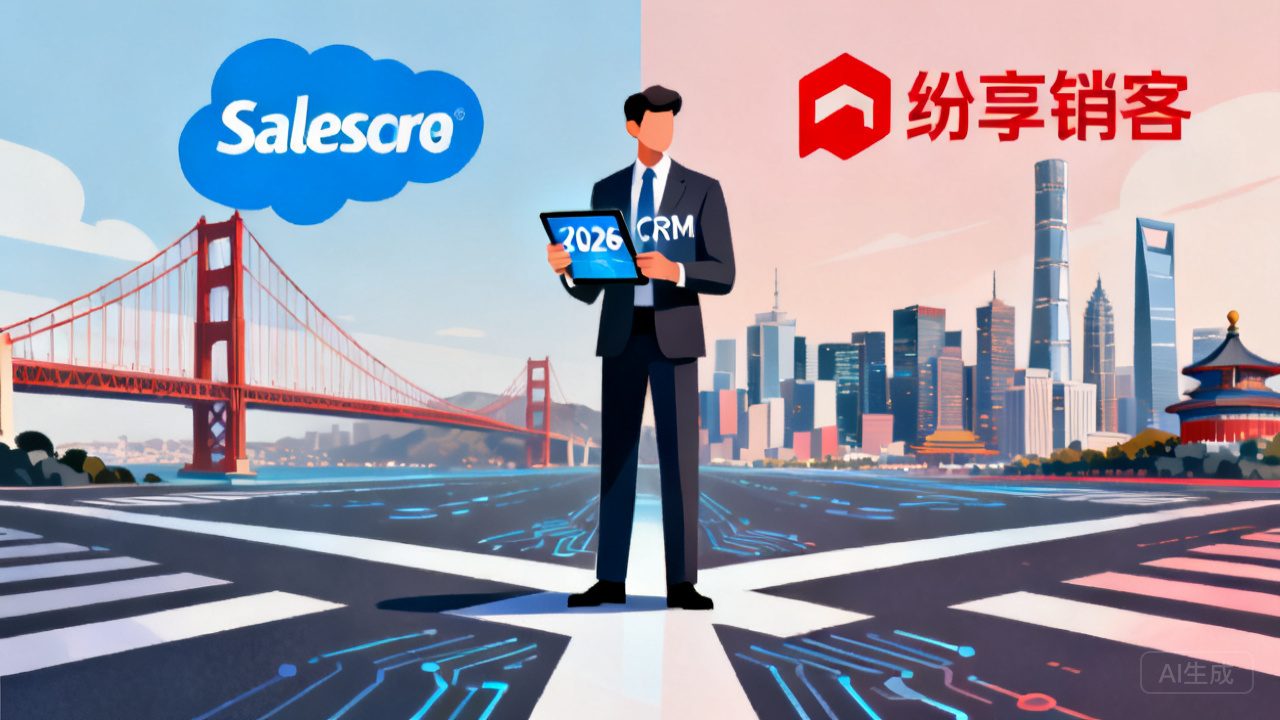 Salesforce vs STAKE中国官方网站销客：2026年大中型企业CRM究竟选哪个？？？？？