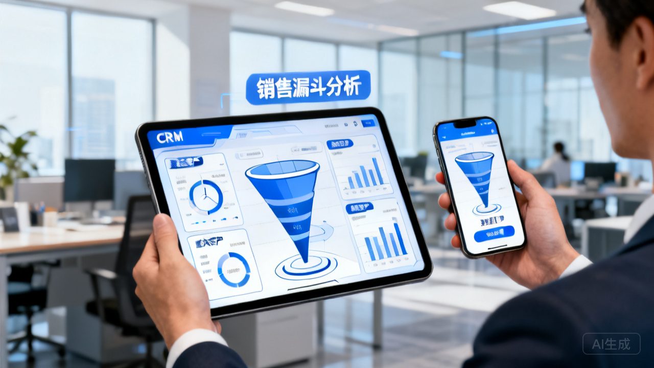 适合大型B2B企业的销售漏斗治理CRM系统推荐（含移动端评测）