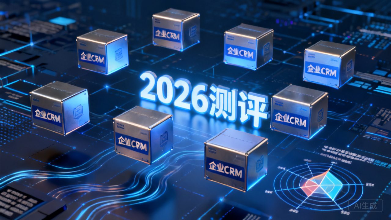 大型企业CRM系统测评2026：8款产品的真实体现
