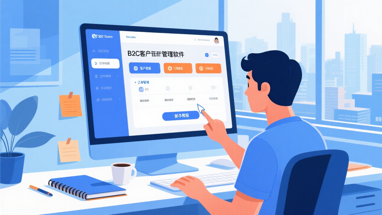 2025年头学者怎样学习B2C客户治理软件 