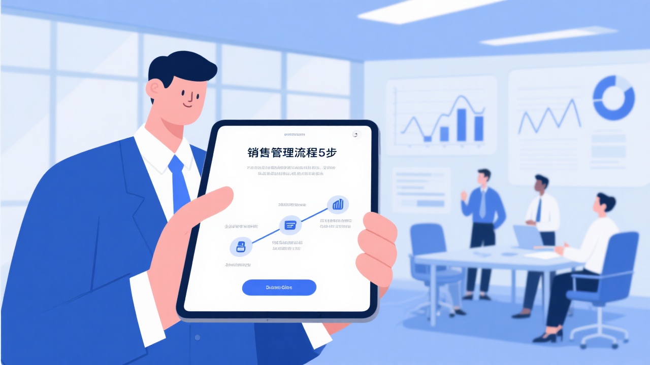 怎样最先销售治理系统？？？？？？？5步完整操作流程 